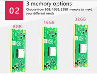Raspberry Pi Hesaplama Modülü 3 CM3+ Lite/8GB/16GB/32GB EMMC Flash Bellek Broadcom, CM3 CM1 Orijinal CMIO Kartı IOT Ağ Geçidi Kiti