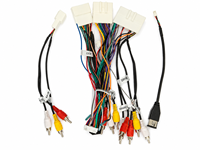 Boîtier décodeur CANBUS pour faisceau de câblage automobile, conducteur en cuivre étamé PVC pour adaptateur d'alimentation autoradio Nissan X-Trail 2016-2018