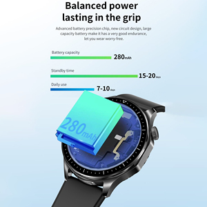 Montre connectée 2-en-1 T98 avec écouteurs intégrés, écran AMOLED 1,43 pouces, étanche IP67, moniteur de fréquence cardiaque et de sommeil, pour le sport et le fitness - Product Image 4