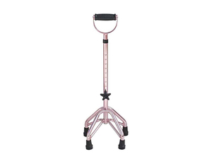 Ergonomic U Shaped Lightweight Rustproof Quad Balance <b>Walking</b> <b>Stick</b> for Post-Operation Recovery and Daily Care - Product Image 2