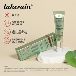 Crème <span class=keywords><strong>CC</strong></span> Lakerain à la Centella Asiatica, vert et violet, éclaircissante, correctrice de <span class=keywords><strong>rougeurs</strong></span>, crème transparente allochrome, gel d'eau <span class=keywords><strong>CC</strong></span> correcteur - Product Image 4