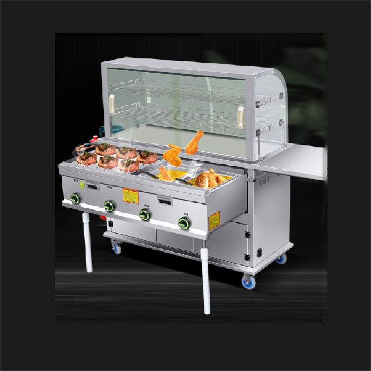 Уличная жареная фургон для лапши, прицеп для ночного рынка