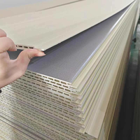 Panneau mural en PVC imitation bois, imperméable et facile à nettoyer, pour entrepreneurs et développeurs, pour salle de bain, cuisine, hôtel, intérieur.