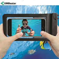 Nouveauté : Sac étanche flottant avec impression sérigraphique IPX8, étui de téléphone étanche pour la plage et la natation, pochette pour téléphone portable