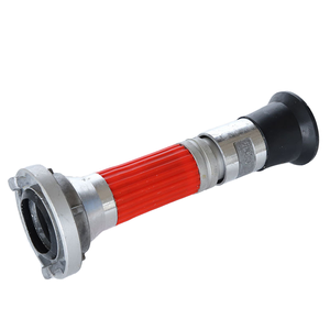 उच्च गुणवत्ता वाले एल्यूमीनियम दोहरे उपयोग पेशेवर आग नली नोजल जेट स्प्रे अग्निशमन उपकरण उच्च दबाव जाली निर्माण - Product Image 3