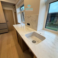 Planche en acrylique massif écologique de 12 mm, grande dalle moderne sur mesure pour évier et comptoir