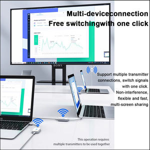 Émetteur-récepteur HDMI sans fil Justlink <span class=keywords><strong>4k</strong></span> 50M Ezcast 5G Extender Vidéo Audio <span class=keywords><strong>TV</strong></span> Ordinateur portable PC Projection d'écran de téléphone portable - Product Image 5