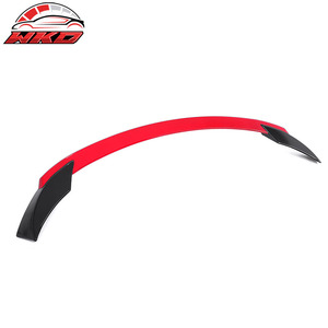 Convient pour Tesla Model Y 2020-2025, aileron de coffre de style sport, noir brillant et rouge - Product Image 2