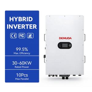 30KW 40KW 50KW <span class=keywords><strong>60KW</strong></span> 하이브리드 3 상 태양광 인버터 3 상 소형 산업 및 상업용 MPPT 컨트롤러 포함 - Product Image 1