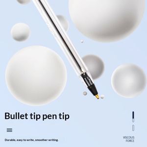 Bolígrafos Clásicos Personalizados OEM de Buena Calidad al por Mayor, Cuerpo Deportivo, Ancho de Escritura de 1.0 mm, Material Plástico, con Logotipo - Product Image 3