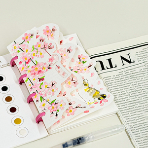 Carnet de peinture <span class=keywords><strong>aquarelle</strong></span> portable YUELU CPC LHAMA 240g, design découpé, carnet <span class=keywords><strong>aquarelle</strong></span> avec bouton champignon et 12 couleurs de peinture - Product Image 3
