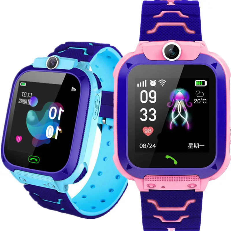 Newest 1.44 inch Full Screen touch new smart watch kids ip67 smartwatch Q12 kids smart watch gps smart watch for kids