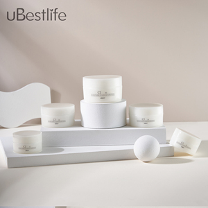 Cj גודל קטן במלאי אריזה אריזה ריקות קוסמטיקה ריקות לילה קרם פנים בהיר 30 מ "ל 1 עוז טיפול בעור פלסטיק - Product Image 4