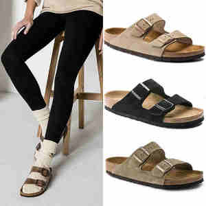 รองเท้าแตะและรองเท้าแตะหนังคลาสสิก Birkenstocks สำหรับผู้ชายและผู้หญิง - Product Image 3