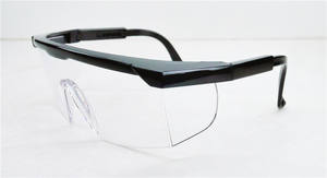 Lunettes de sécurité anti-buée et anti-rayures en gros, certifiées ANSI Z87.1 EN 166, monture en PC, protection UV 385/400, logo personnalisé - Product Image 2
