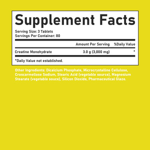 Custom <b>Creatine</b> Monohydrate <b>Tablets</b> Sports Nutrition Supplement Boost Muscle Strength Promote Muscle Recovery Chewable <b>Tablets</b> - Product Image 2