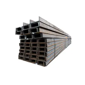 A36 Ss400 Q235B Q345b C steel Carbon Steel Channels Price Supplier