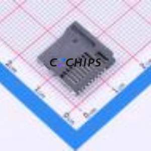 TF-N02-N SD Card / Memory Card Connector SMD Connector Self-Return Type MicroSD Card (TF Card) Card Holder 2mm - Product Image 2