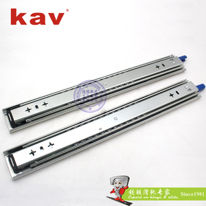 Glissières <span class=keywords><strong>de</strong></span> tiroir robustes à roulement à billes <span class=keywords><strong>de</strong></span> 53 mm avec verrouillage, glissières <span class=keywords><strong>de</strong></span> tiroir industrielles à extension complète pour systèmes <span class=keywords><strong>de</strong></span> rangement d'outils - Product Image 3