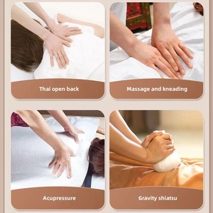 Chaise de <span class=keywords><strong>Massage</strong></span> <span class=keywords><strong>Shiatsu</strong></span> complète du corps Belen <span class=keywords><strong>siège</strong></span> de soulagement de la douleur dorsale lumière rouge coussin de <span class=keywords><strong>Massage</strong></span> de pétrissage 3D pour <span class=keywords><strong>siège</strong></span> de voiture de chaise de bureau à domicile - Product Image 6