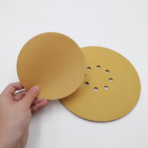 Disco Abrasivo con Velcro 7 Pollici 180mm in Ossido di Alluminio Anti-Intasamento per Levigatrice da Pavimenti - Product Image 1