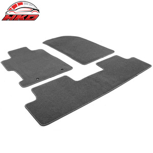 Alfombrillas para Honda Civic 8th 06-11, forro de terciopelo gris, alfombras antideslizantes para 1ª y 2ª fila - Product Image 2