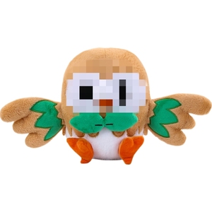 Prix d'usine Pokémon <span class=keywords><strong>Rowlet</strong></span> Peluches en gros pour machines à griffes, jouets en peluche de personnages de dessins animés pour cadeaux d'enfants - Product Image 6