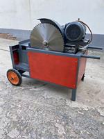 Scie à bois horizontale homologuée CE, moteur 5,5 kW, 220 V/380 V, marque Hongfu, livraison rapide, vente directe d'usine