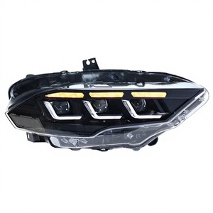 Pièces automobiles de haute qualité pour Mustang : Ensemble de phares 2015-2022, mise à niveau, nouveau, 12V 6000K, lentille de feux de jour à LED - Product Image 2