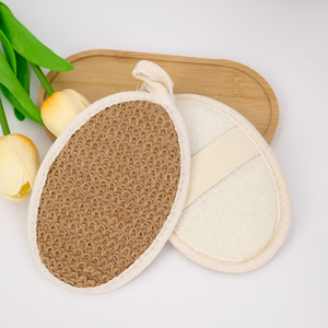 Mới thân thiện với môi bán buôn tự nhiên sisal chà Tablet đay Bath Pad 10*14cm tắm khăn tắm sản phẩm - Product Image 4