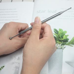 Herramienta de reflexología Facial de acero inoxidable con logotipo personalizado, sonda de Punta corporal, pluma, estimulador de aguja, masajeador para el cuidado de la salud - Product Image 5