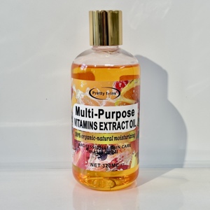 Vente en gros d'extrait de plantes ODM 320ml Huile de curcuma jaune Éclaircissement de la peau pour tous les types de peau Huile de rose Ingrédients lavande orange - Product Image 3