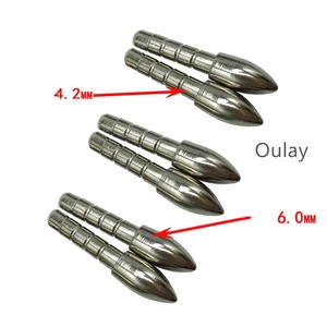 4, 2mmX6mmX3.3CM pegado largo inalterable <span class=keywords><strong>arco</strong></span> de <span class=keywords><strong>tiro</strong></span> <span class=keywords><strong>con</strong></span> <span class=keywords><strong>arco</strong></span> flecha puntos de bala puntas anchas para pequeños clubes de <span class=keywords><strong>tiro</strong></span> <span class=keywords><strong>con</strong></span> <span class=keywords><strong>arco</strong></span> y tiendas en línea - Product Image 5