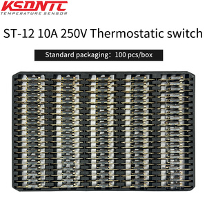 Interruptor Térmico Bimetálico Cerâmico/Bakelite ST-12 10A 250V 60-150 Graus Protetor de Corte para Secador de Cabelo - Product Image 4