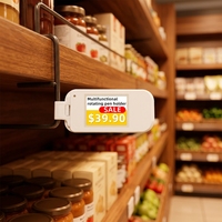Étiquette de rayon électronique de 1,3 pouce, étiquette de prix numérique ESL, affichage E-ink Epaper, quatre couleurs, pour supermarché, commerce de détail