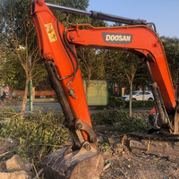 Excavator Mini Bekas Korea Doosan DX55 DX55-9C EcoMode DX60 Hemat Bahan Bakar Dengan Kabin Harga Terjangkau Logistik Handal