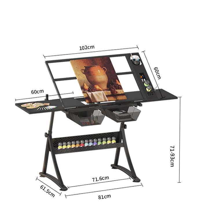 Panneaux jumeaux de verre trempé (Tableau simple)