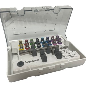 Juego de Llaves Dinamométricas Dentales con Puntas de Colores Variados para Cirugía de Implantes, Operación Manual - Product Image 4