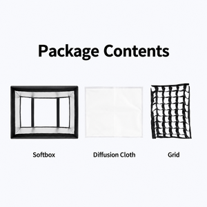 Panneau lumineux LED avec grille Softbox pour la photographie, l'enregistrement vidéo, le <span class=keywords><strong>studio</strong></span>, les portraits, la diffusion en direct, les créateurs de contenu - Product Image 4