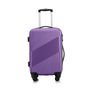 Commercio all'ingrosso di 20 Pollici di Colore Viola <span class=keywords><strong>Bagaglio</strong></span> <span class=keywords><strong>A</strong></span> <span class=keywords><strong>Mano</strong></span> Carry Borse <span class=keywords><strong>Da</strong></span> <span class=keywords><strong>Viaggio</strong></span> Dei Bagagli del Carrello con 4 Ruote - Product Image 1