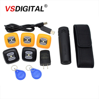 Kit de démarrage V1 Basic Patrol - Lecteur robuste avec cinq points de contrôle RFID 125Khz et deux balises de patrouille