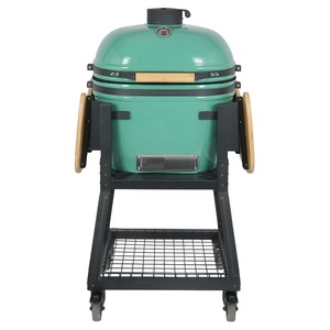 Barbecue <span class=keywords><strong>Kamado</strong></span> ovale SEB de 23 à 26 pouces, grand fumoir en céramique pour charbon de bois, idéal pour le jardin, l'extérieur et le camping - Product Image 1