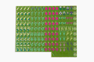En Stock: Nuevo Juego de Mahjong de Lujo de Acrílico Grabado, Mini, Portátil, 168 Fichas, Verde Verano, Estilo Americano, para Viajes y Playa - Product Image 5