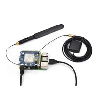 Waveshare SIM7600NA-H 4G HAT para Raspberry Pi LTE Cat-4 4G, Compatible con Comunicación, Posicionamiento GNSS, Interfaz UART, TCP/UDP