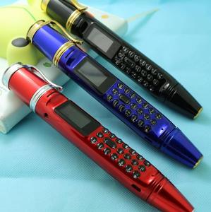 Mini bút điện thoại di động với <span class=keywords><strong>Dual</strong></span> <span class=keywords><strong>Sim</strong></span> OLED hiển thị Tây Ban Nha Ngôn ngữ điều hành cho Bluetooth Dialer đài phát thanh ghi âm ma thuật bằng giọng nói - Product Image 4