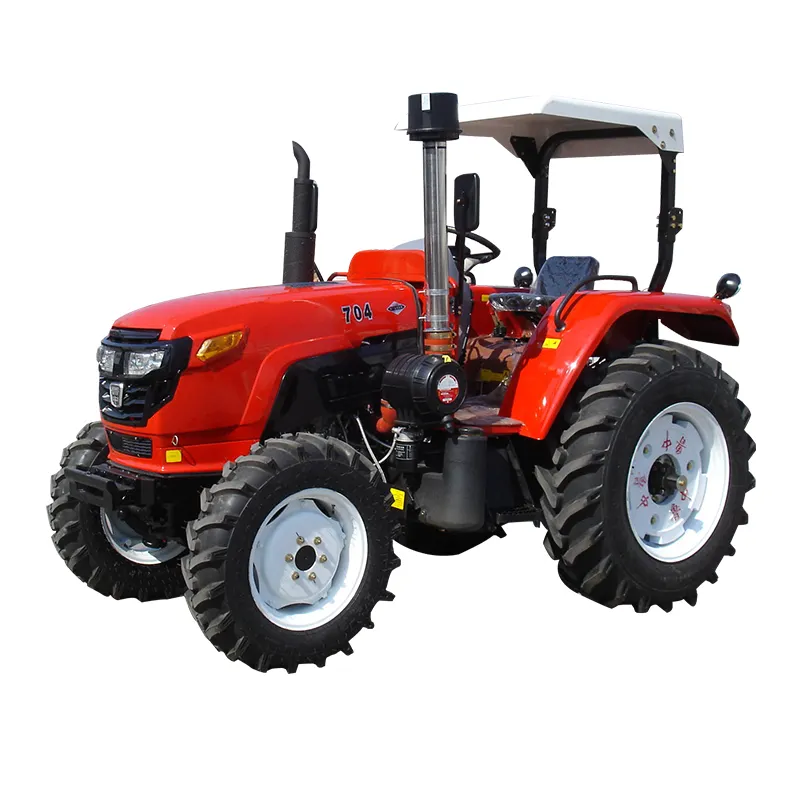 Super Cheap Tafe Price 4 Wheel Drive Diesel Tractors 40ton 4x4 Chinese Middle Type Farm Tractor 100hp