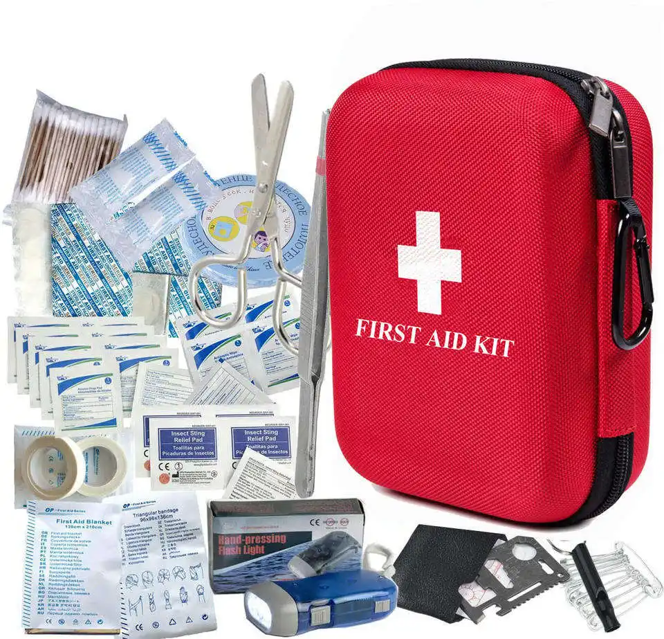Оптовая продажа, аварийные инструменты для выживания при травмах, сумка, аптечка первой помощи для путешествий
