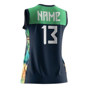 Maillot de volley-ball Dry-Fit à manches courtes pour femmes, avec motifs imprimés, pour l'entraînement, fabrication chinoise - Product Image 4