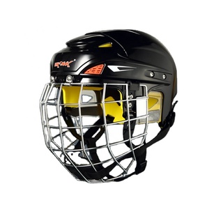Casque de hockey double usage populaire pour enfants, hommes et femmes, protection sportive en ABS et EVA pour le hockey sur glace - Product Image 1