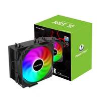 Kipas Pendingin CPU RGB 120mm Grosir, Pendingin Udara 5 Heat Pipe, Pendingin Prosesor Intel LGA2011 1200 1700 115X AM4, Heatsink